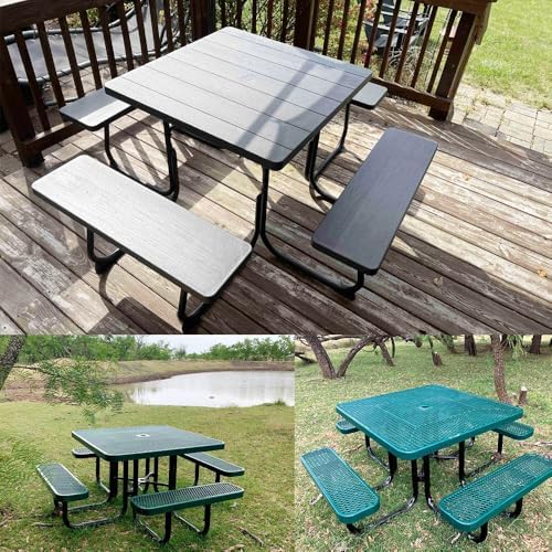 Square Picnic Table Bench Cover for 4-8 Persons Waterproof - Image 5