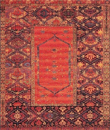 Unique Loom Outdoor Tribal Collection Area Rug - Quepos (10' x 12' 2" Rectangle, Multi/ Black) - Image 3