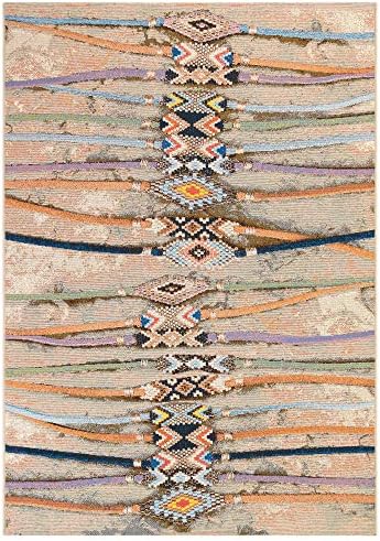 Liora Manne Indoor/Outdoor Rug, 6'6" x 9'4", Aztec by LushDecor