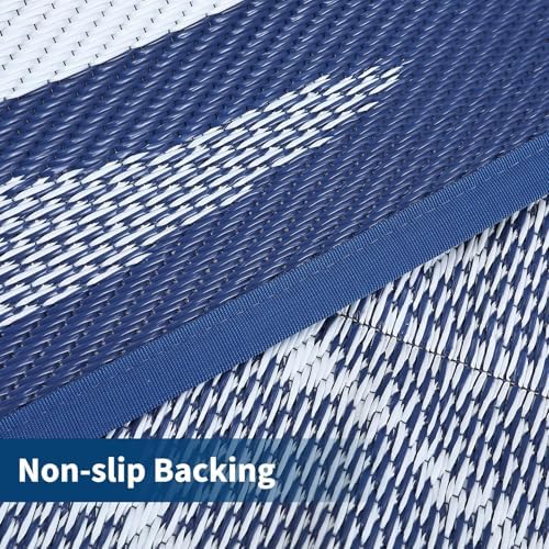 GAOMON Outdoor Rug 9x18 ft Waterproof Reversible Patio Rug - Image 3