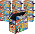 10 Pack Comic Book Storage Box, 15.8" X 7.8" X 11.8", Heavy Duty Collapsible Holds 160-180 Comic Book Bin Container Holder Shelf(Cartoon Colorful) by YNSZAS