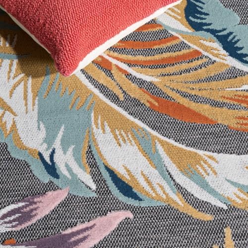 SAFAVIEH Cabana Outdoor Rug 5'1"x7', Black & Multi CBN452Z - Image 7