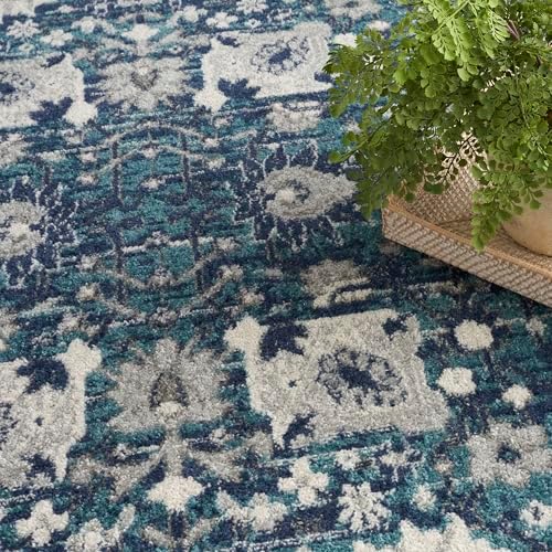 Nourison Home Passion Surf 8' x 10' Area Rug - Easy Clean, Non Shedding, Bed Room, Living Room, Dining Room, Kitchen (8' x 10') - Image 6