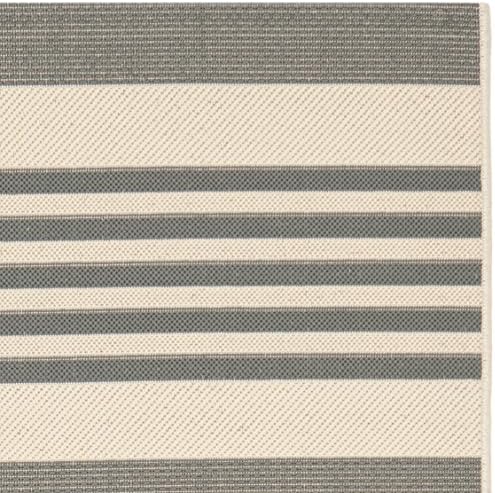 SAFAVIEH Courtyard Outdoor Runner Rug 2'3"x8', Grey & Bone CY6062-236 - Image 5