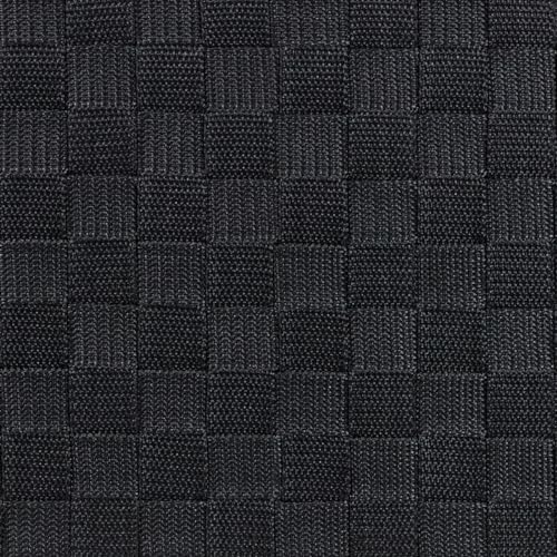 Sorbus Woven Storage Basket with Lid, Set of 3 (Black) - Image 7