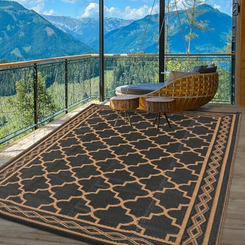 GAOMON Outdoor Rug 9x18 ft Extra Large Waterproof Patio Rug by GAOMON