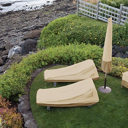Classic Accessories Veranda Water-Resistant 13 Foot Offset Banana Frame Patio Umbrella Cover, Outdoor Umbrella Cover - Image 6