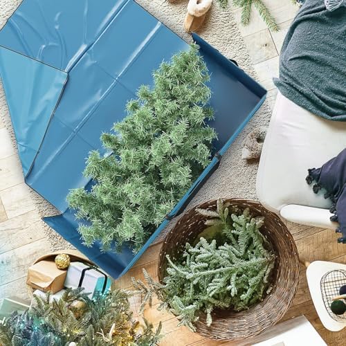 Clara Clark Christmas Tree Storage Bag - Extra Wide Xmas Tree Storage Box Container Made from Durable Oxoford 600D Waterproof Fabric with Handles & Dual Zipper (3, 7.5 ft) - Image 4