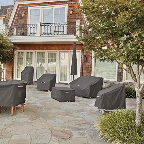 Classic Accessories Ravenna Water-Resistant 13 Foot Offset Patio Umbrella Canopy & Frame Cover, Patio Furniture Covers - Image 6