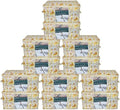 Kuber Industries Foldable Underbed Storage Bag|Organizer For Clothes Large|Non-Woven Comforter, Blanket Cover|Metalic Print & Side Handle|Pack of 12 (Cream) by Kuber+Industries