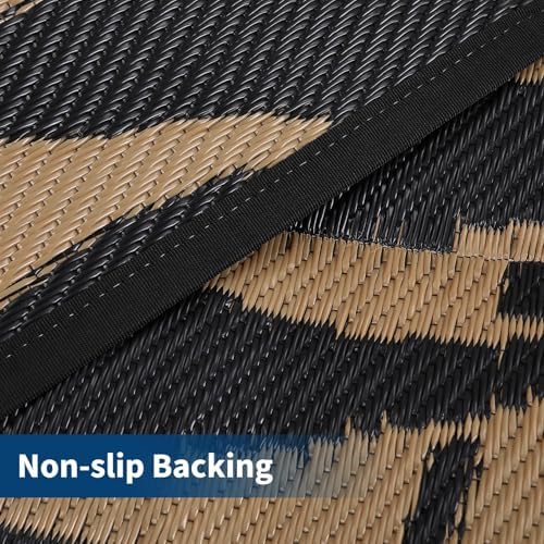 GAOMON Outdoor Rug 9x18 ft Waterproof Reversible Patio Rug - Image 3