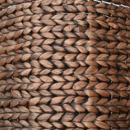 happimess Avery 3-Piece Cylinder Nesting Baskets 13", Brown - Image 5