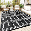 Acekool Outdoor Rug 8x10ft for Patio, Reversible Plastic Straw Camping Mat by Acekool