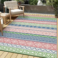 GAOMON Outdoor Rug 9x12 ft Waterproof Reversible Patio Rug by GAOMON