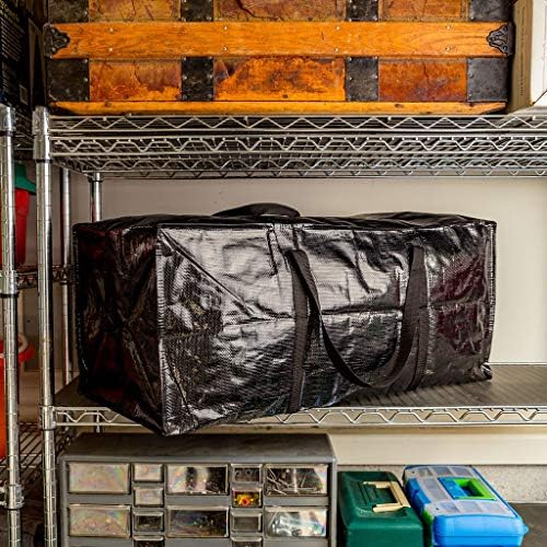 BAG-THAT! 10 Moving Bags Heavy Duty Extra Large Stronger Handles Wrap Storage Totes Zippered Reusable Packing Bags Moving Supplies Storage Boxes Storage totes Moving Boxes Packing Supplies Packing Box - Image 5