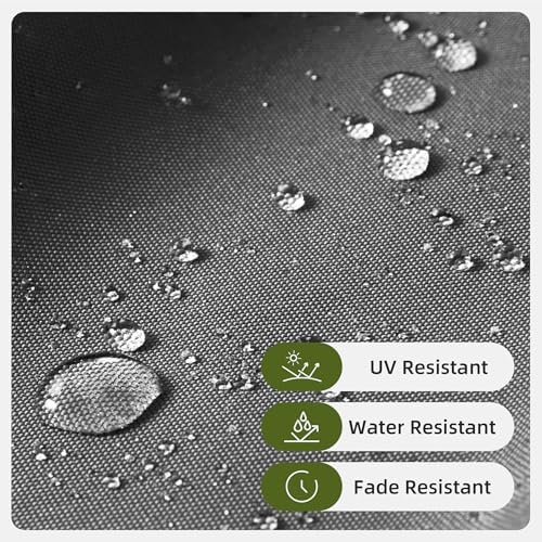 Patio Cantilever Umbrella Outdoor Waterproof Cover with Zippe - Image 3