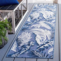 SAFAVIEH Washable Rug Outdoor Cabana Collection - 2' x 10' Runner, Black & Grey, Non-Shedding & Easy to Clean, Ideal for Patio, Backyard, Mudroom (CBN452H) by Unknown