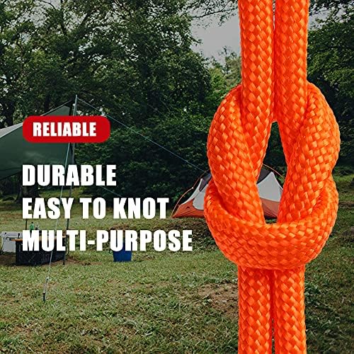 WEREWOLVES 650lb Paracord/Parachute Cord - 9 Strand Paracord Rope - 100', 200' Spools of Parachute Cord, Type III Paracord for Camping, Survival - Image 3