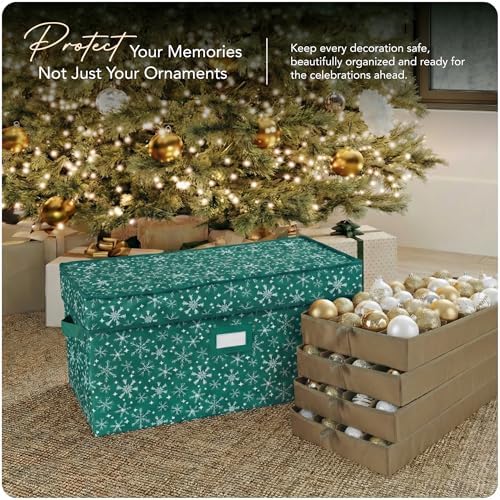 Covermates Adjustable Ornament Storage Box, 25.5" W x 13" D x 12.5" H - Image 2