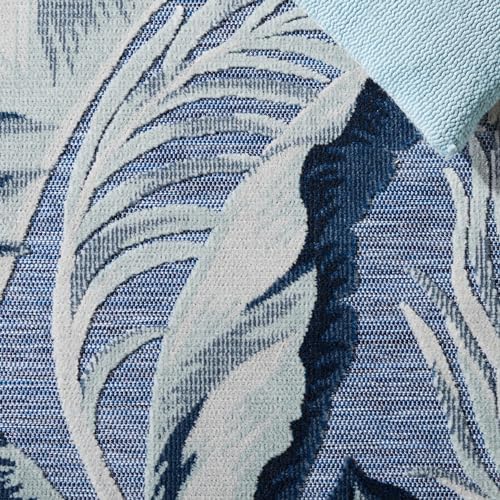 SAFAVIEH Washable Rug Outdoor Cabana Collection - 4' x 6', Black & Grey, Non-Shedding & Easy to Clean, Ideal for Patio, Backyard, Mudroom (CBN452H) - Image 5