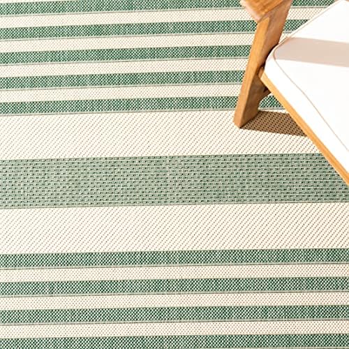 SAFAVIEH Courtyard Outdoor Area Rug 6'7"x9'6", Beige CY6062-322 - Image 5