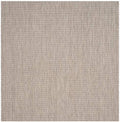 SAFAVIEH Courtyard Outdoor Square Rug 7'10", Beige & Brown CY8521-36312 by Unknown