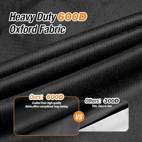 47"-110"W Squat Rack Cover with Waterproof Zipper for Gym Equipment - Image 2