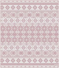 Gertmenian Indoor Outdoor Bohemian Area Rug - 9x13 Extra Large, Fade Resistant, Ideal for High Traffic in Living Room, Bedroom, Patio - Moroccan, Pink, 27108 by Gertmenian