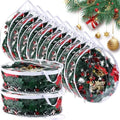 Shappy 10 Pcs 36 Inch Clear Wreath Storage Bags PVC Waterproof, White by Shappy