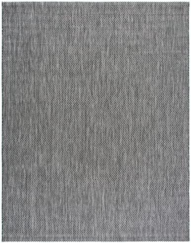 SAFAVIEH Courtyard Outdoor Area Rug 9x12, Large Black & Beige CY8521-36621 - Image 3