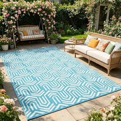 GAOMON Outdoor Rug 9x18 ft Extra Large Waterproof Patio Rug by GAOMON