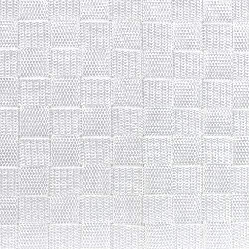 Sorbus Woven Storage Basket with Lid, Set of 3 (White) - Image 7
