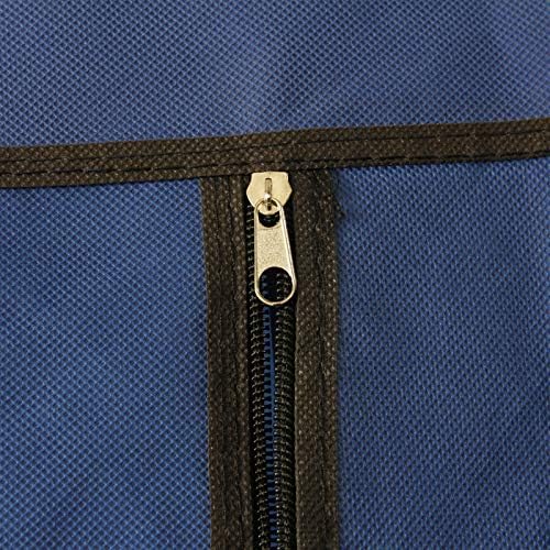 Knocbel Closet Organzier Portable Closets Freestanding Clothes Garment Rack Dustproof & Waterproof Fabric Cover with Storage Shelves & Hanging Rod 52.4" W x 18.1" D x 67" H Navy - Image 7