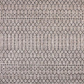 Eyely Moroccan Woven Square Rug 6X6 Natural/Black, Indoor Outdoor Rug by eyely