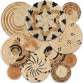 Tatuo 11 Pcs Boho Wall Basket Decor Woven Wall Hanging Art, Artistic by Tatuo