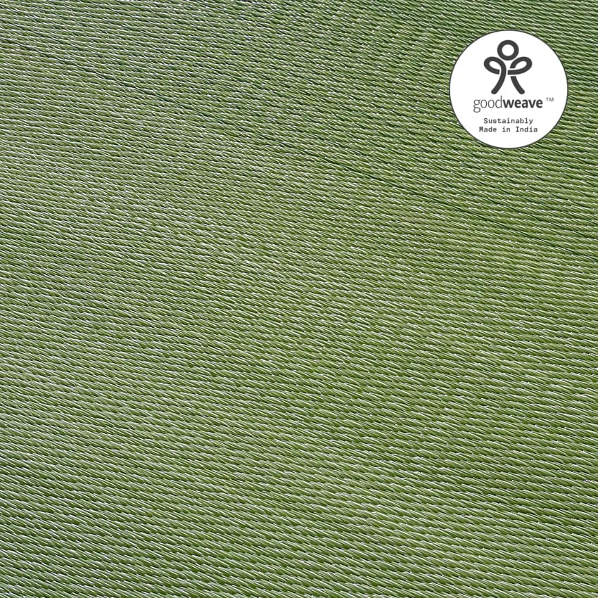 Fab Habitat Ombre Outdoor Rug - Waterproof, Fade Resistant, Crease-Free - Premium Recycled Plastic - Striped - Patio, Porch, Deck, Balcony - Big Sur - Green - 6 x 9 ft - Image 6